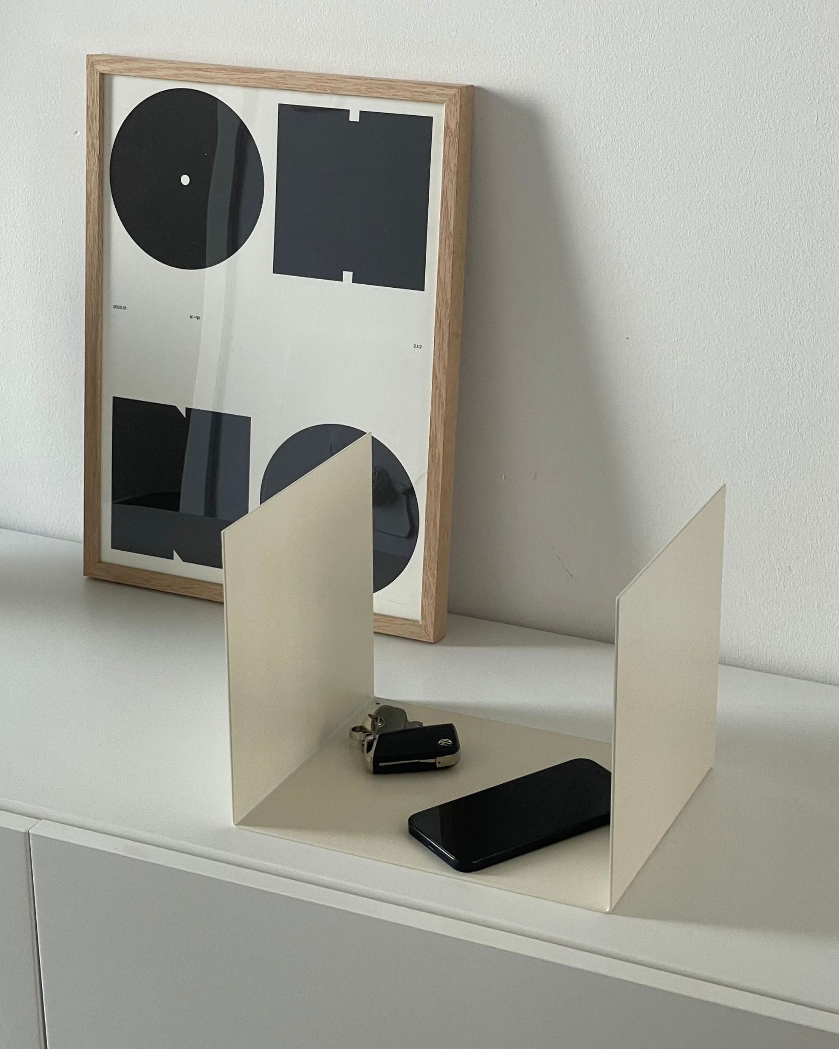 Ablage klein - HSI - MBT - cremeweiß