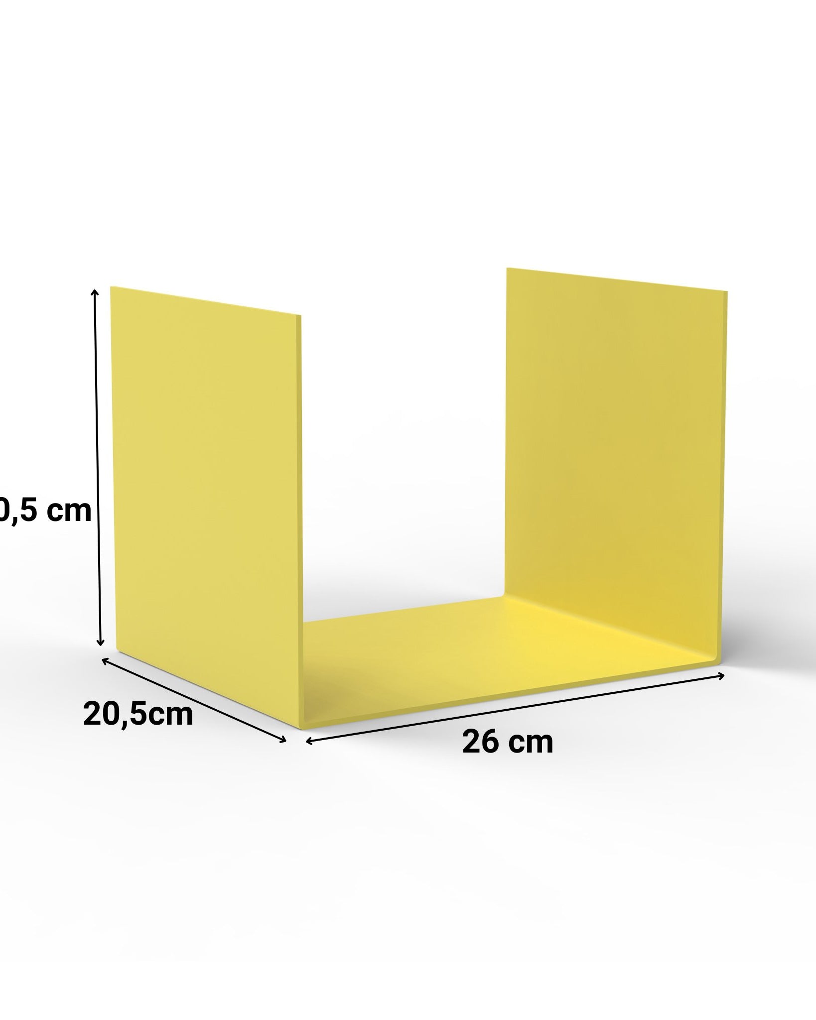 Buchstütze Mini C - Buchständer & - stützen HSI - MBT - gelb
