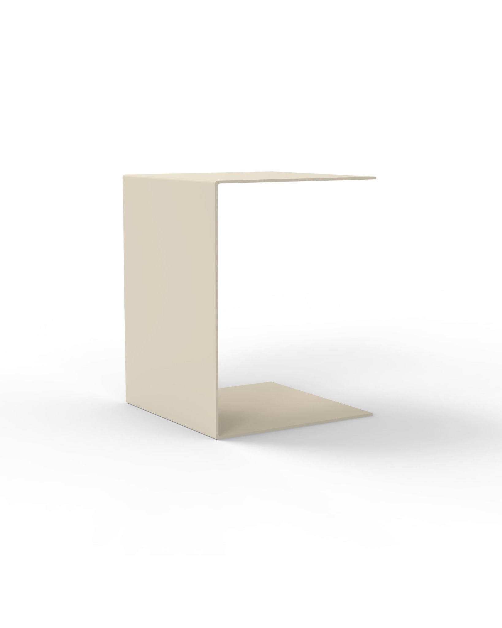 Mini - Podest | Multifunktionaler Beistelltisch Mini C - Buchständer & - stützen HSI - MBT - cremeweiß