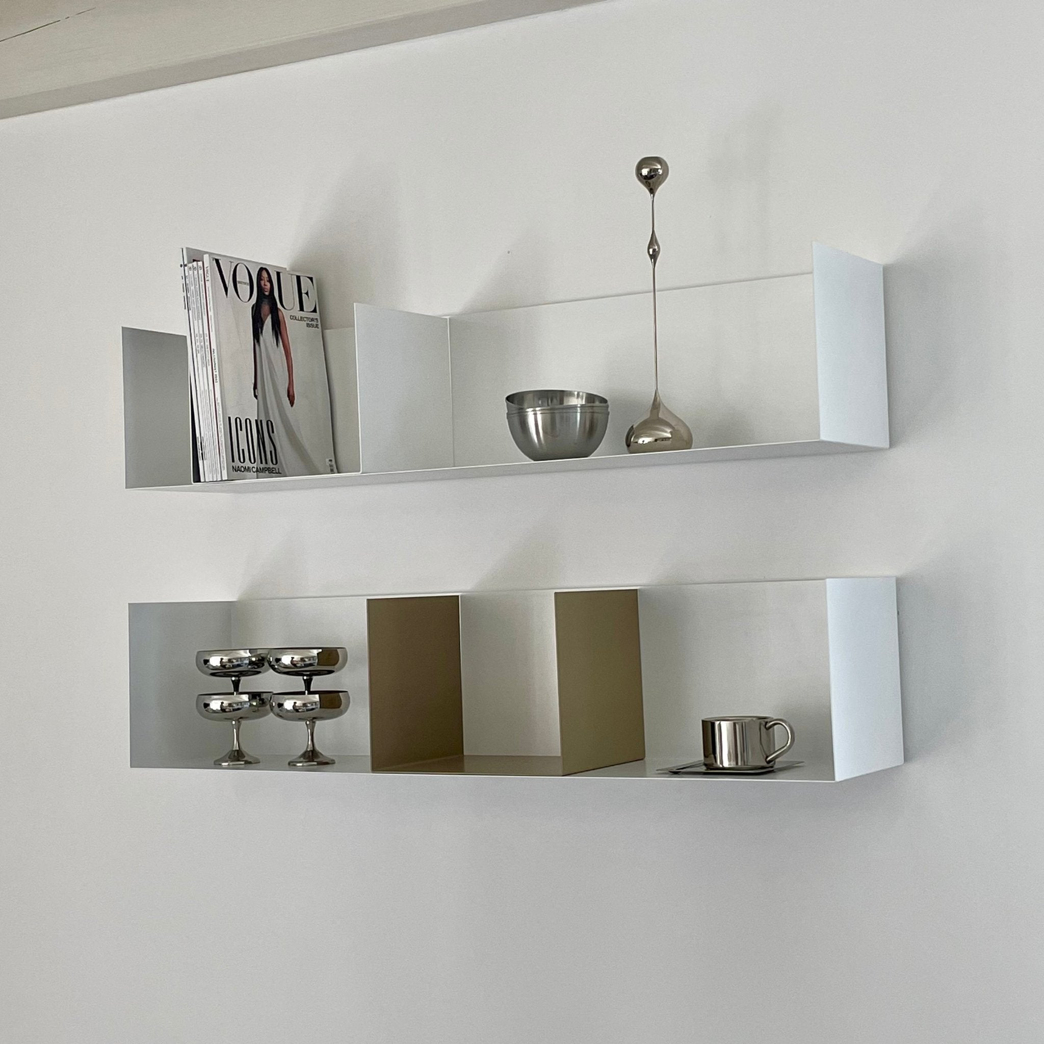 Set 1 Regal + 1 Buchstütze - Bücherregale & Bücherschränke