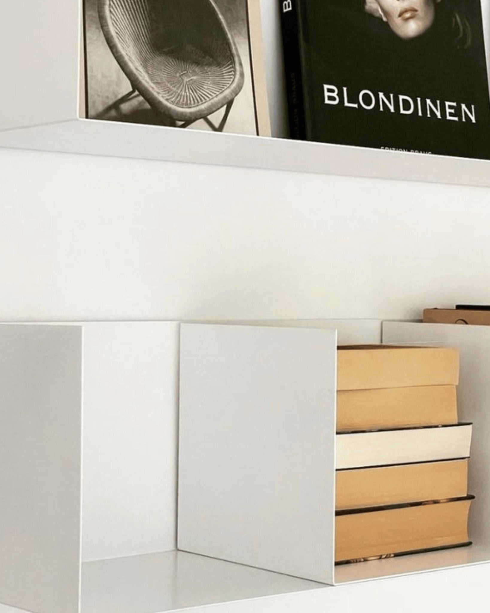 Set 1 Regal + 1 Buchstütze - Bücherregale & Bücherschränke