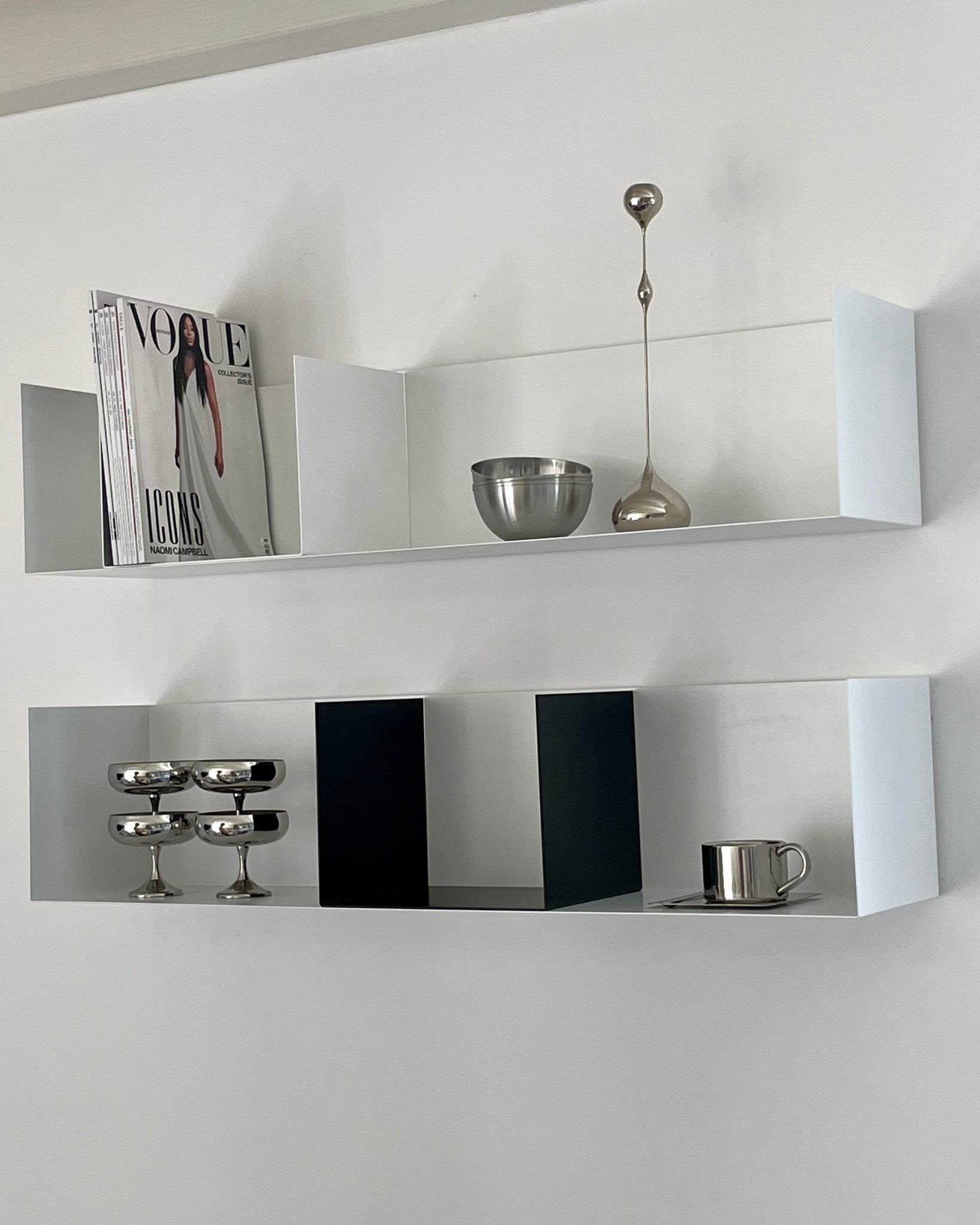 Set 1 Regal + 1 Buchstütze - Bücherregale & Bücherschränke