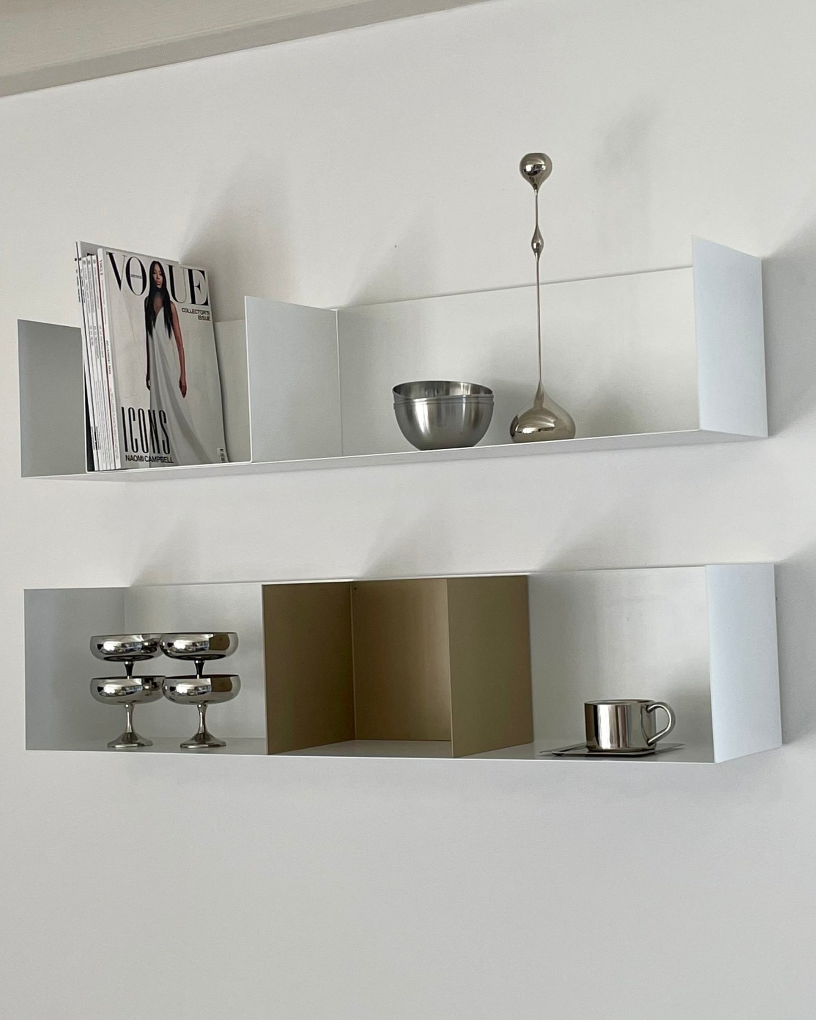 Set 1 Regal + 1 Buchstütze - Bücherregale & Bücherschränke