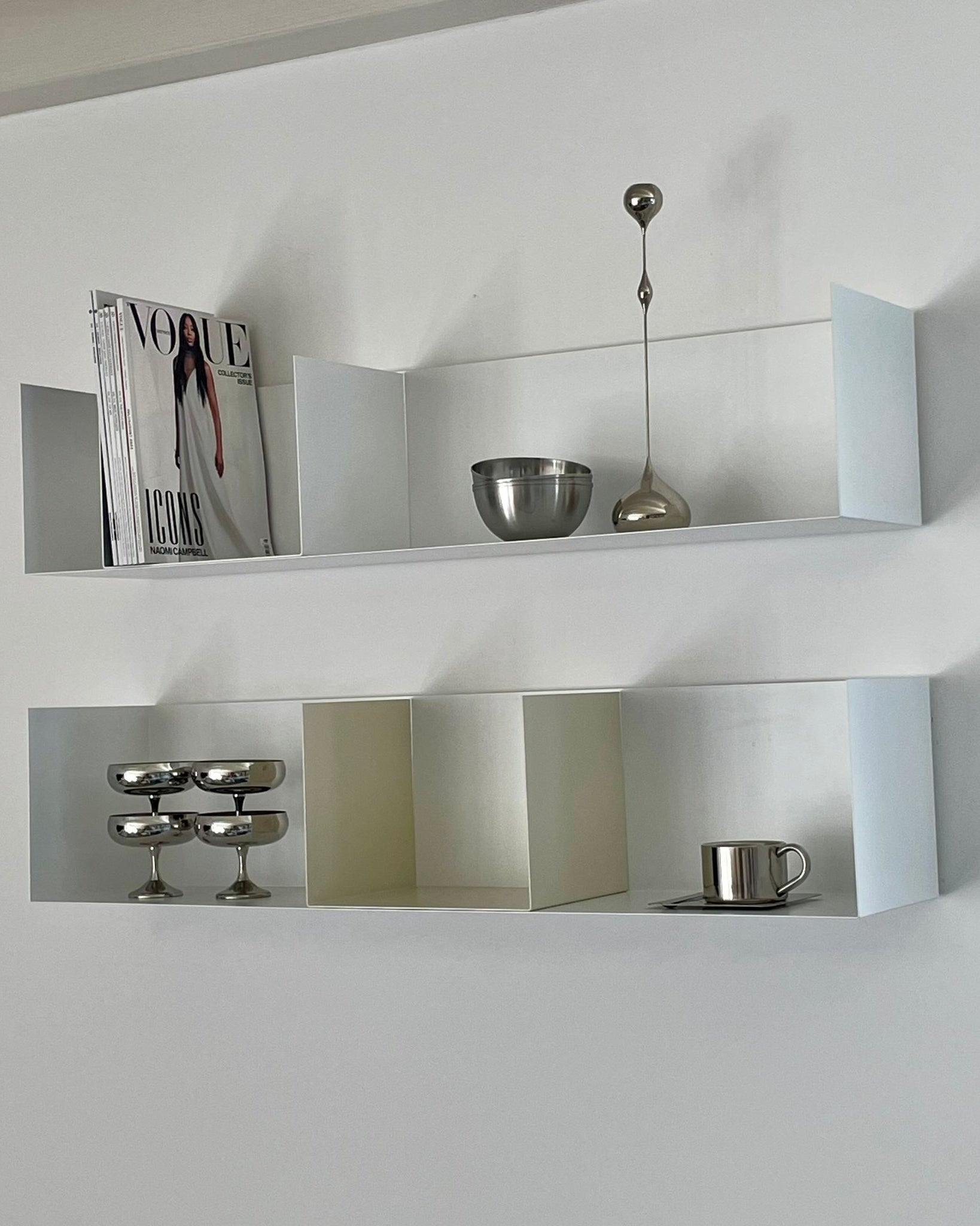 Set 1 Regal + 1 Buchstütze - Bücherregale & Bücherschränke