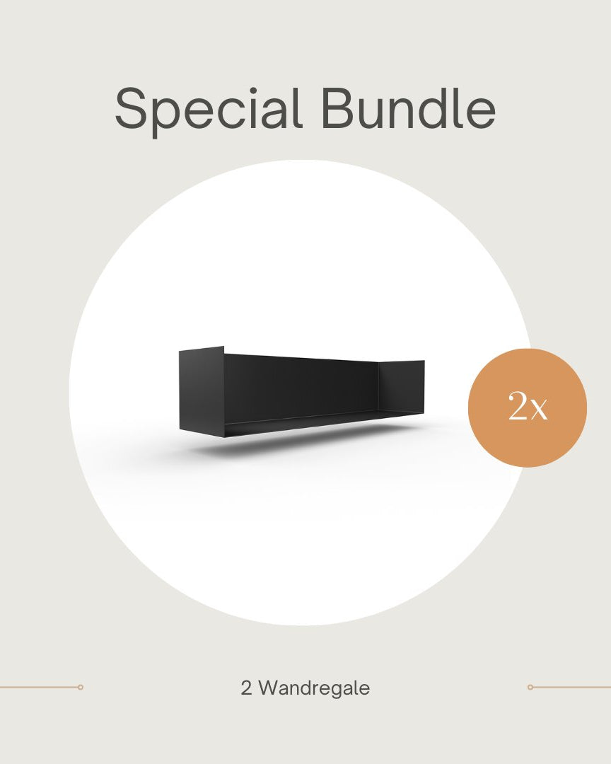 Set 2 Wandregale - Bücherregale & Bücherschränke