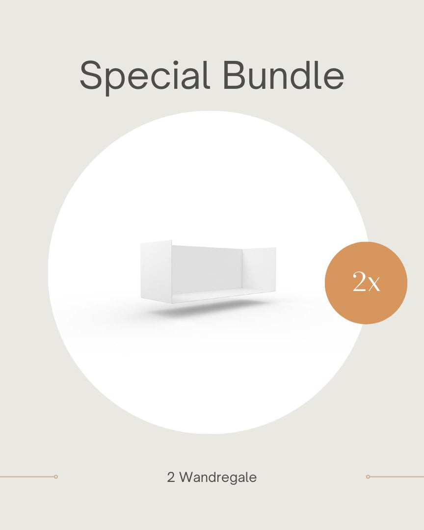 Set 2 Wandregale - Bücherregale & Bücherschränke
