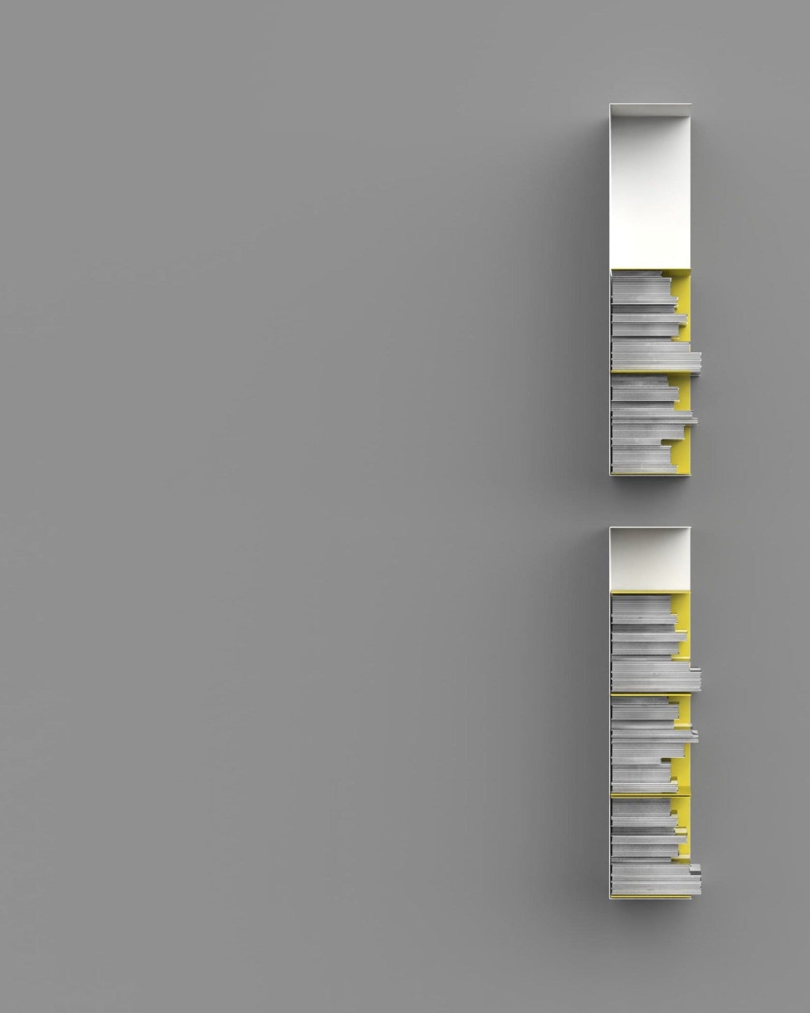 Wandregal I 60 cm I matt weiss - Bücherregale & Bücherschränke HSI - SR60 - White - 00