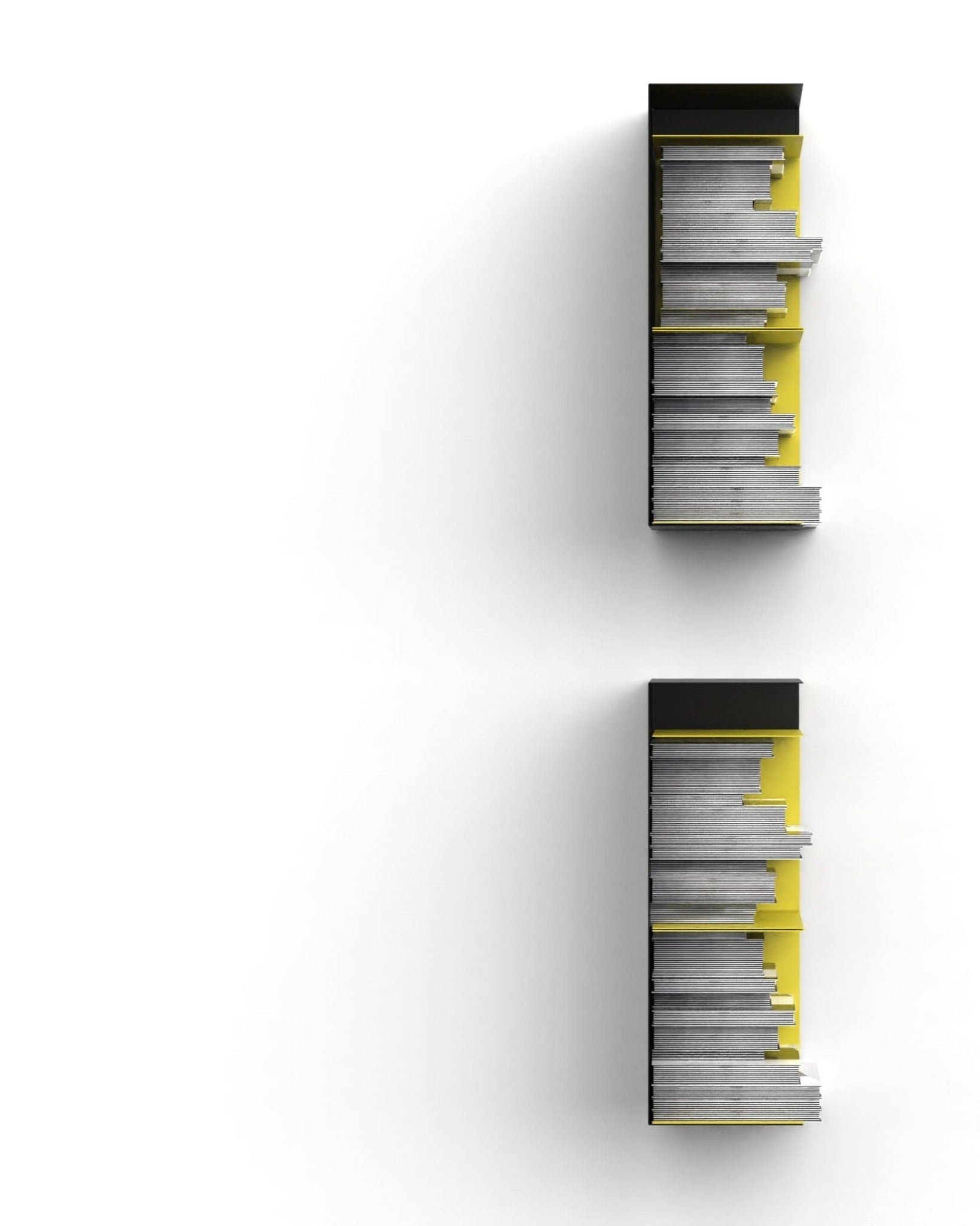 Wandregal I 60 cm | matt schwarz - Bücherregale & Bücherschränke HSI - SR60 - Black - 00