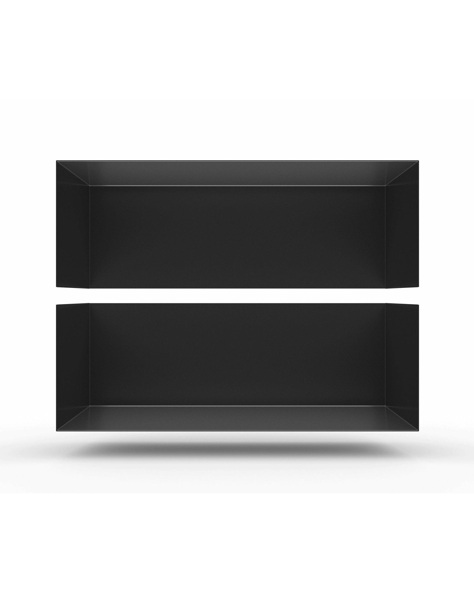 Wandregal I 60 cm | matt schwarz - Bücherregale & Bücherschränke HSI - SR60 - Black - 00