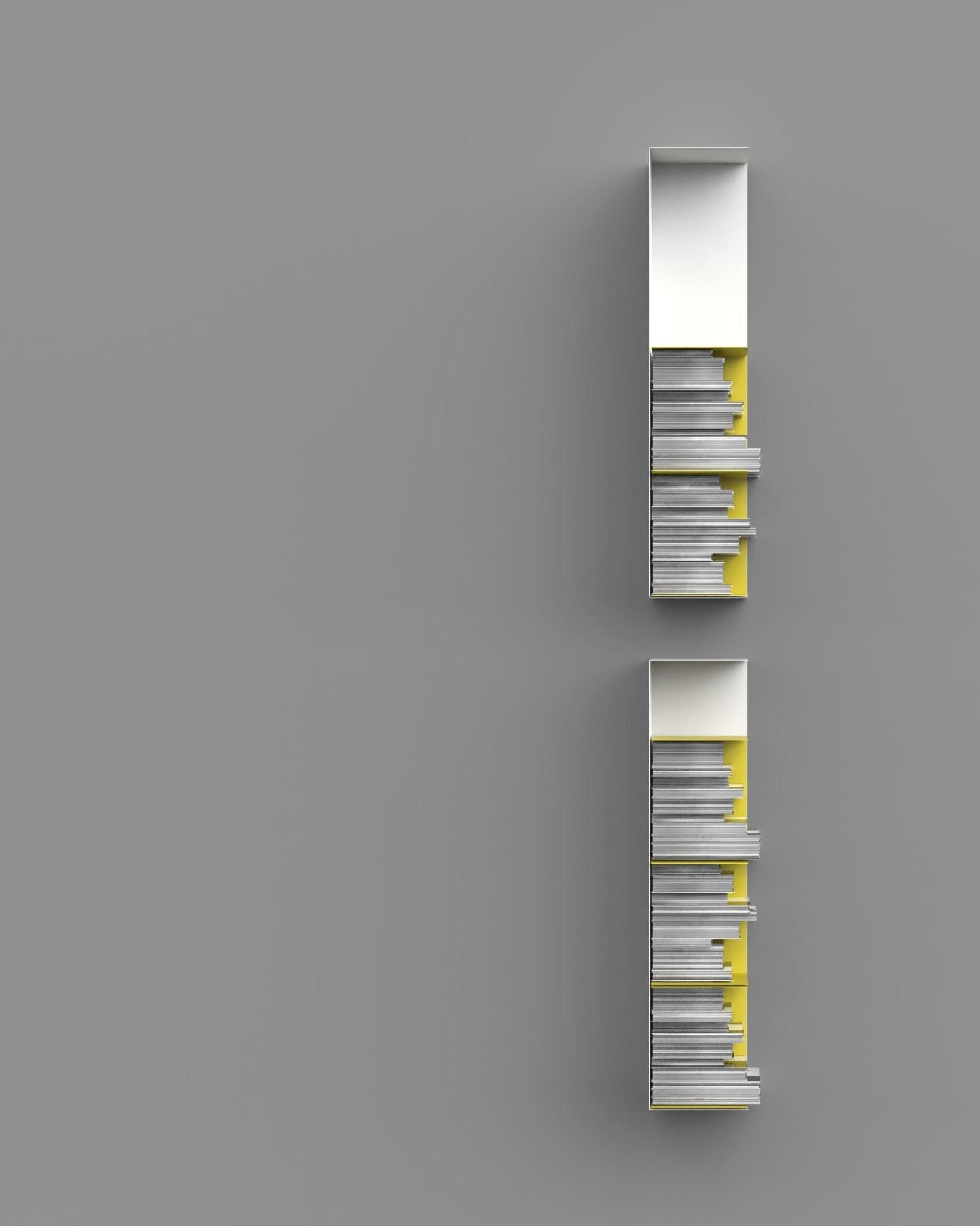 Wandregal I 95 cm I matt weiss - Bücherregale & Bücherschränke HSI - SR95 - White - 00