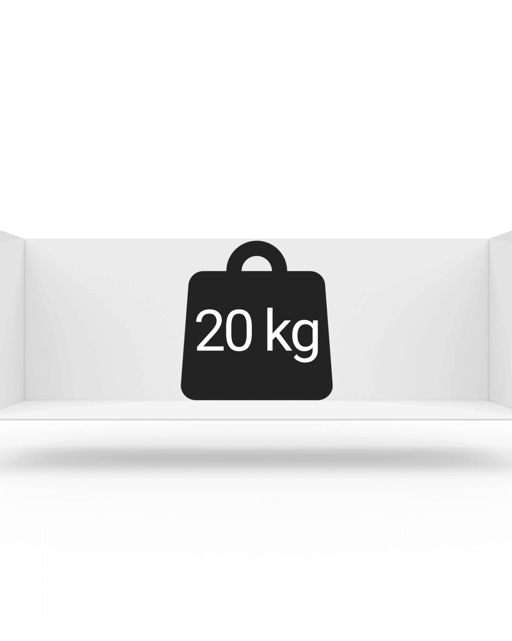 Wandregal I 95 cm I matt weiss - Bücherregale & Bücherschränke HSI - SR95 - White - 00