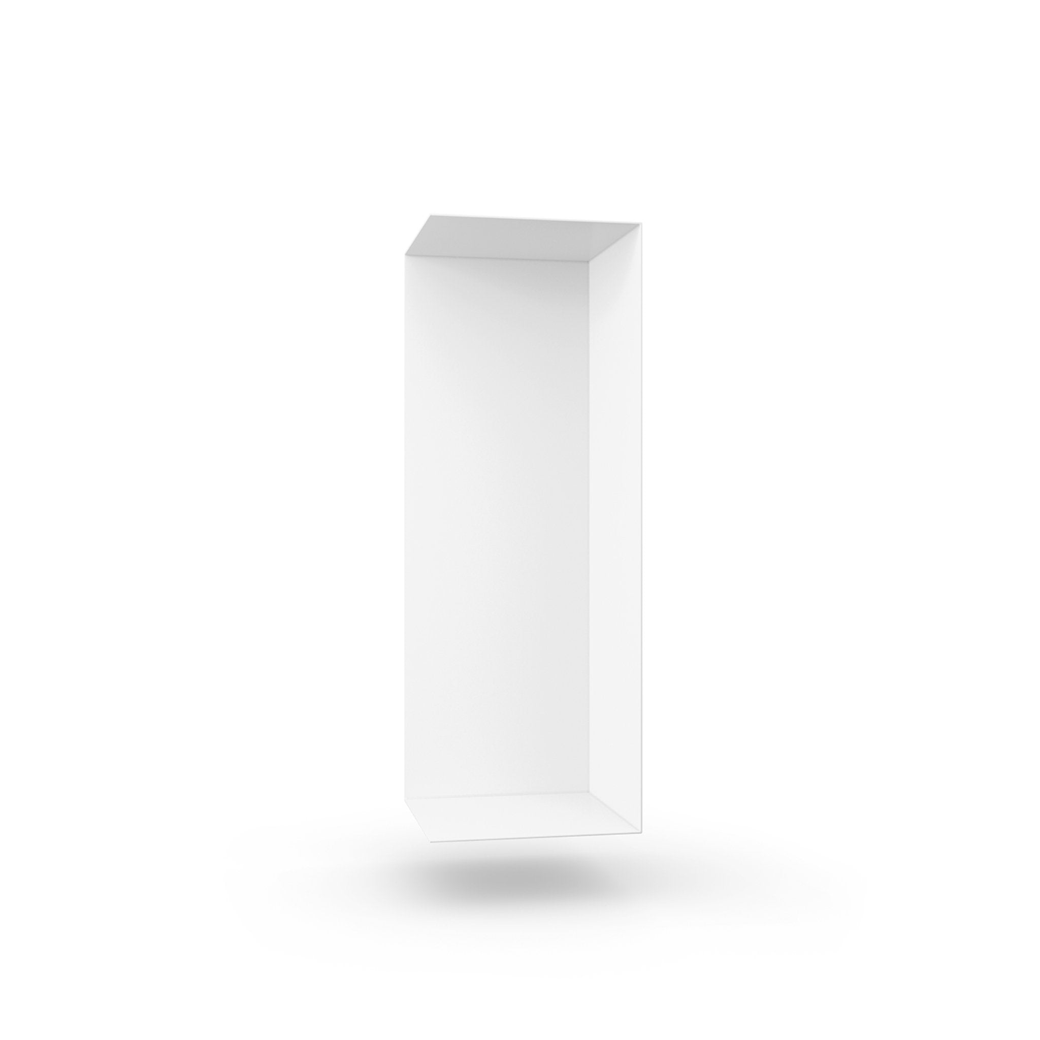 Wandregal I 95 cm | matt weiß I vertikal montiert - Bücherregale & Bücherschränke HSI - SR60 - White - 00