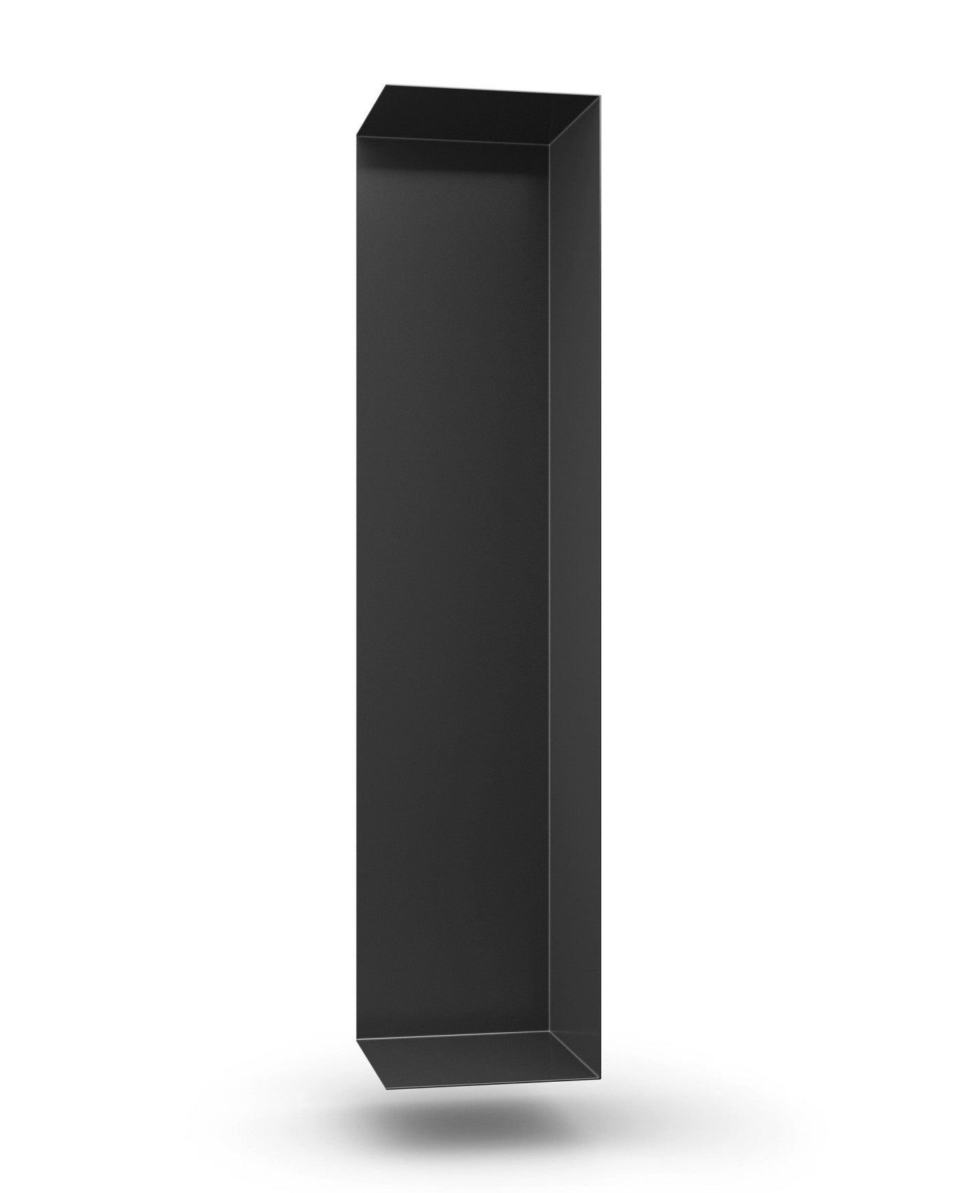 Zwei Wandregale | 95 cm | matt schwarz - Bücherregale & Bücherschränke