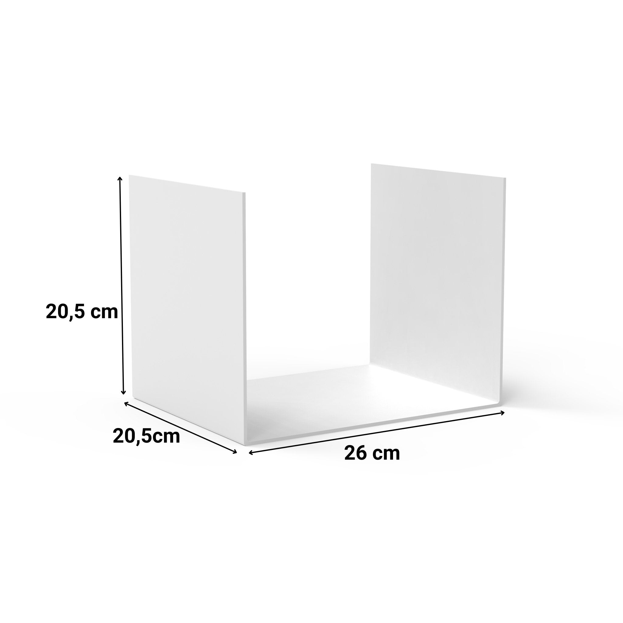 Ablage klein - HSI - MBT - weiß