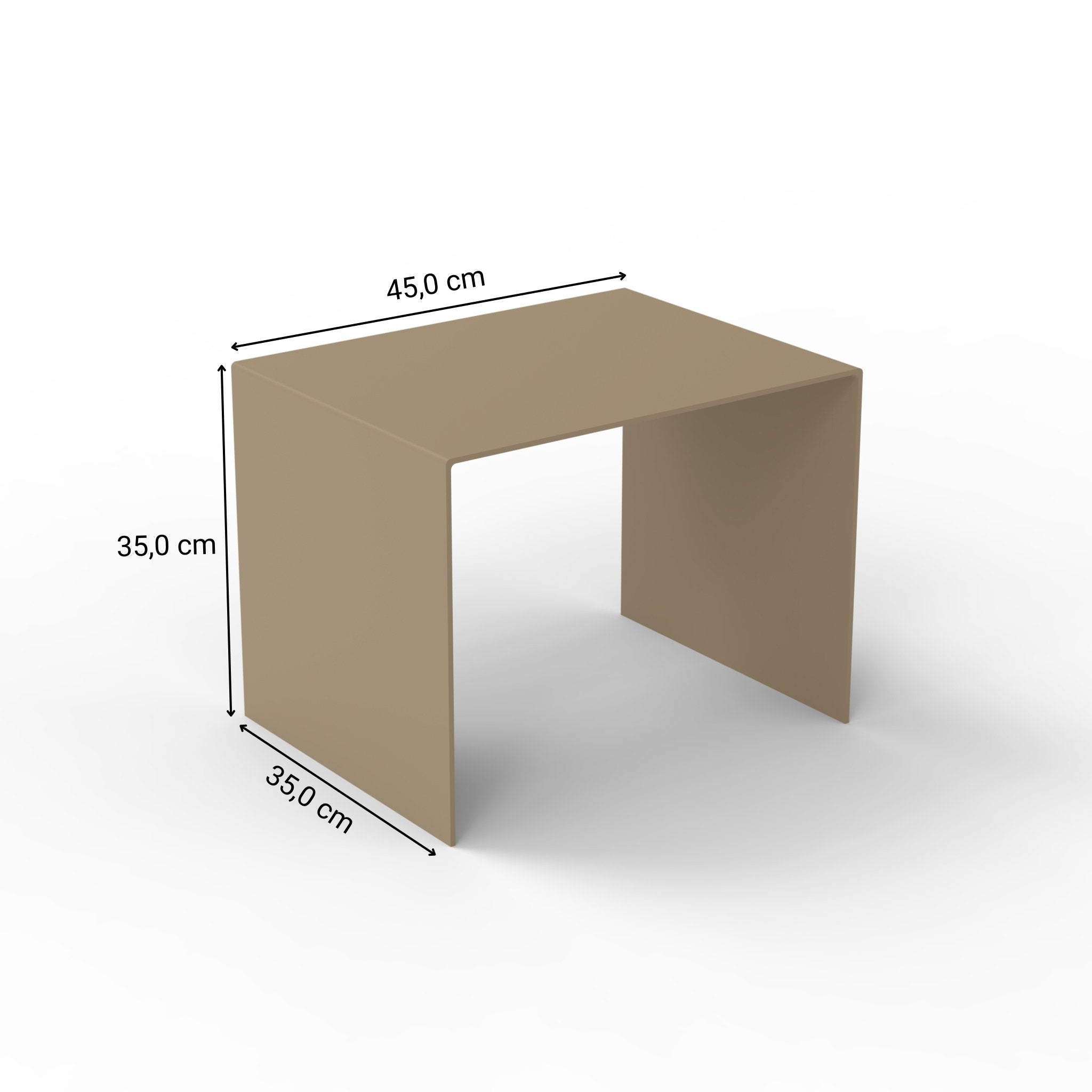 Big C Couchtisch - Beistelltische HSI - BT45 - graubeige