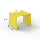 Big C Couchtisch - Beistelltische HSI - BT45 - gelb