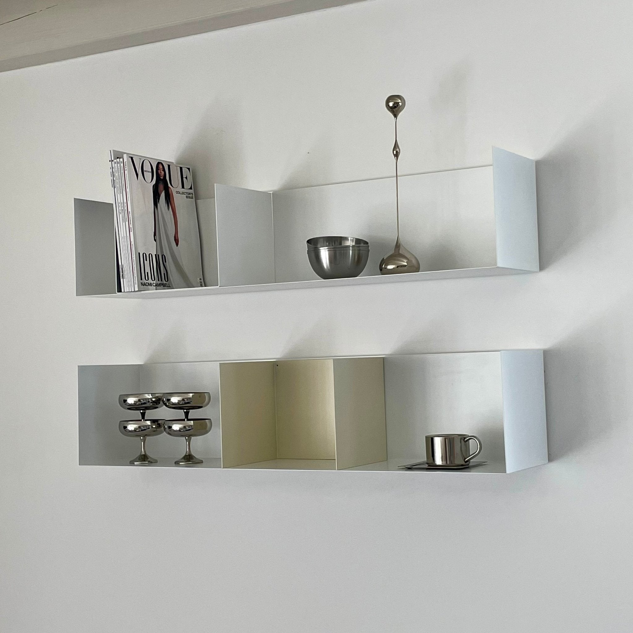 Buchstütze Mini C - Buchständer & - stützen HSI - MBT - cremeweiß