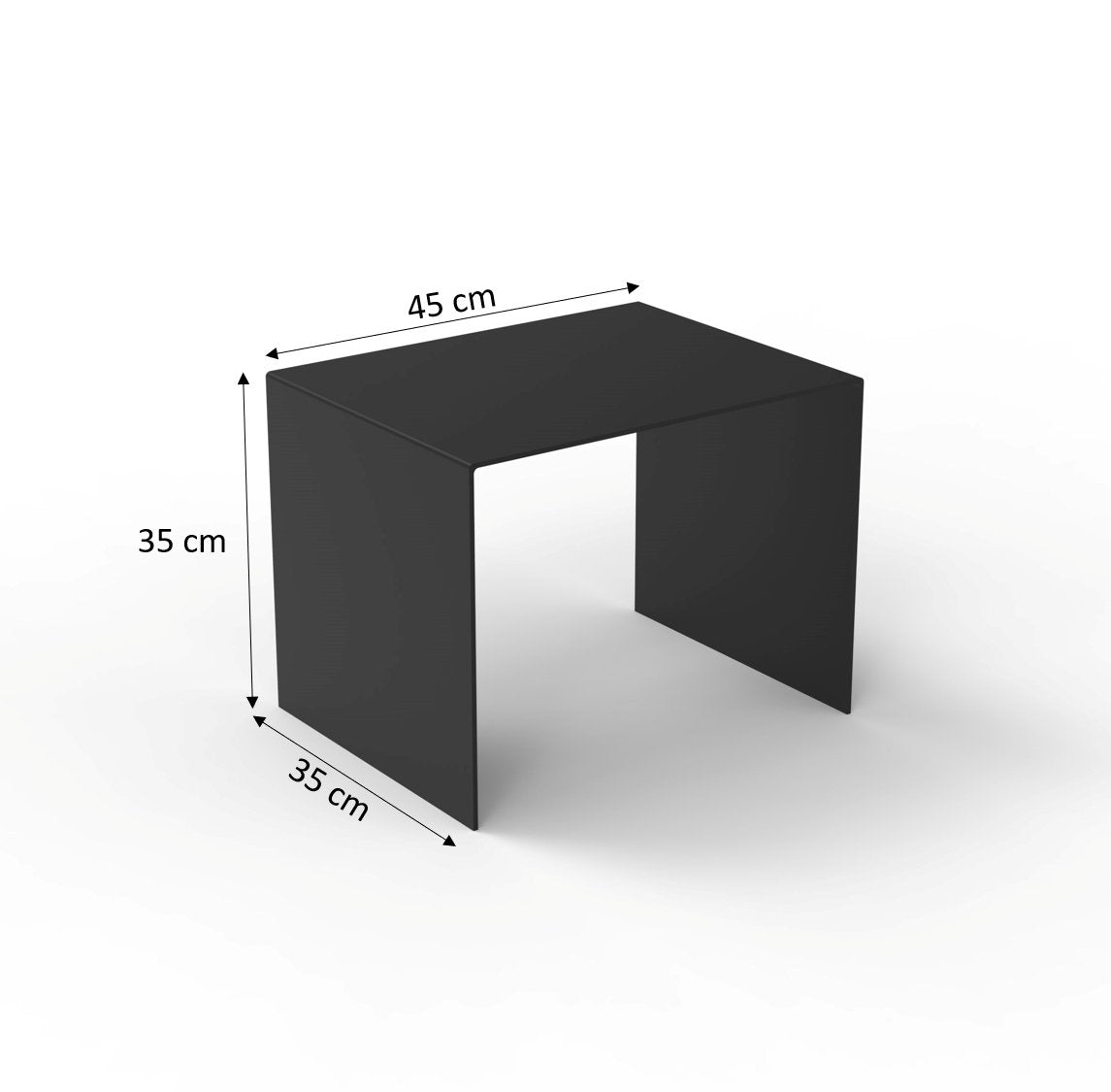 Hocker - HSI - BT45 - schwarz