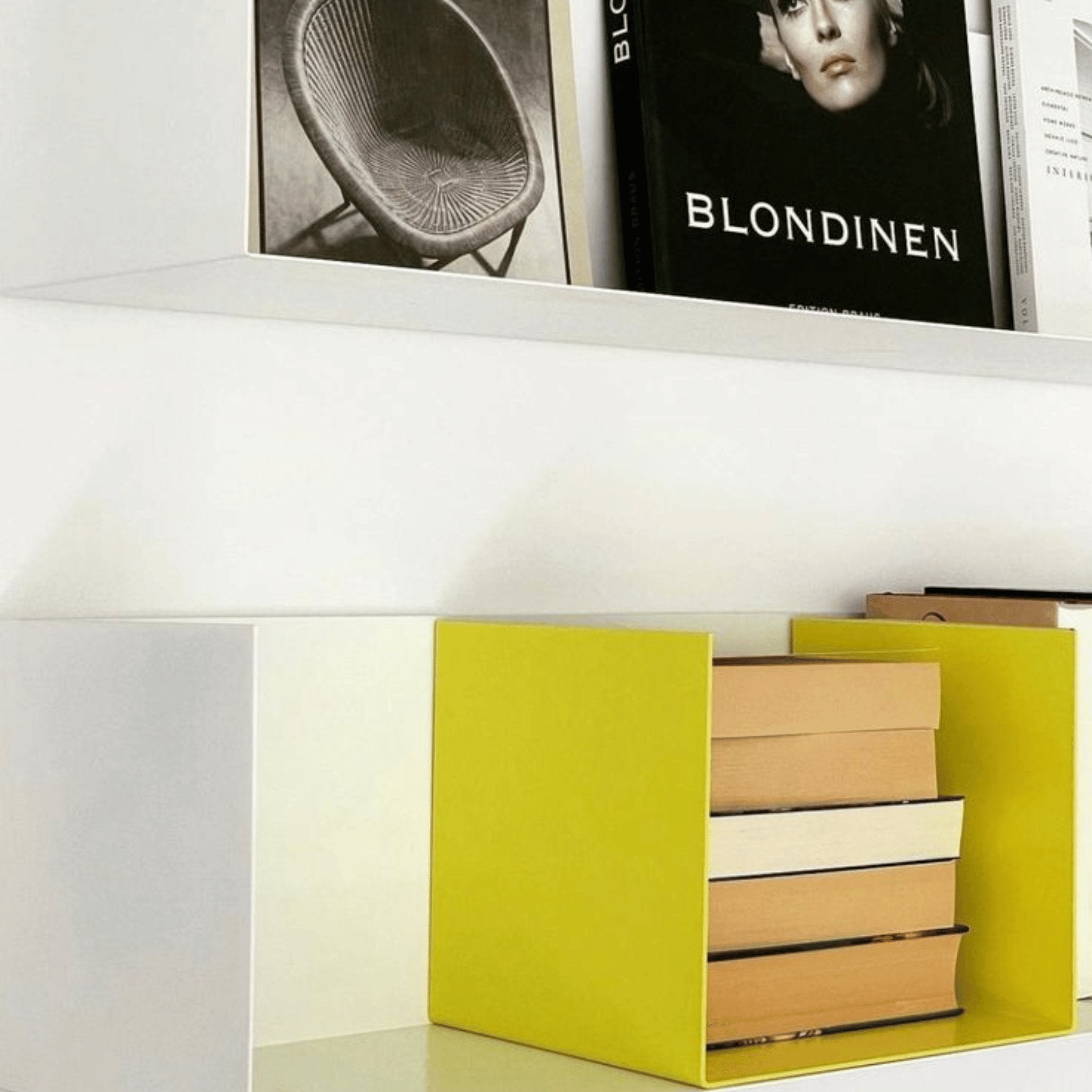 Set 1 Regal + 1 Buchstütze - Bücherregale & Bücherschränke