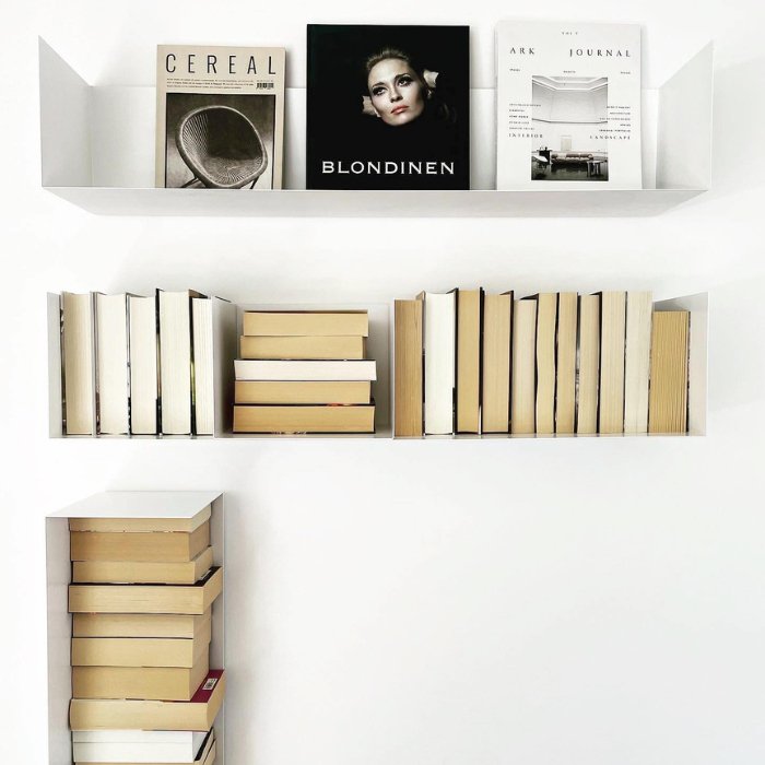 Set 2 Wandregale - Bücherregale & Bücherschränke