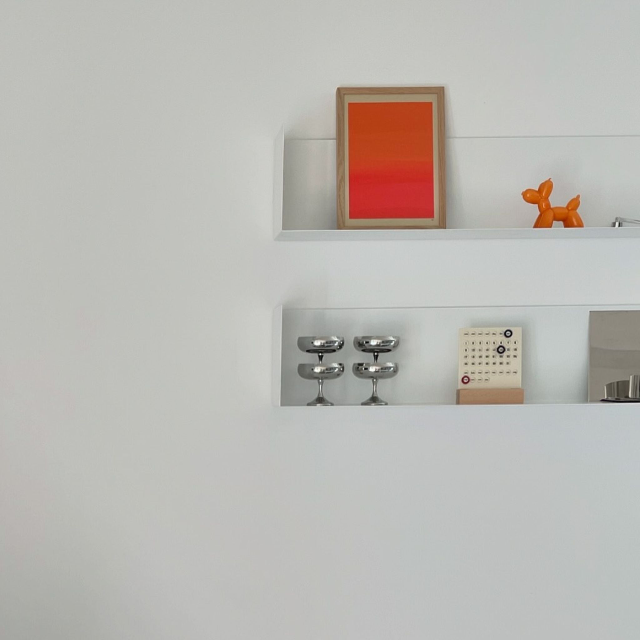 Wandregal I 60 cm I matt weiss - Bücherregale & Bücherschränke HSI - SR60 - White - 00