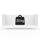 Wandregal I 60 cm I matt weiss - Bücherregale & Bücherschränke HSI - SR60 - White - 00