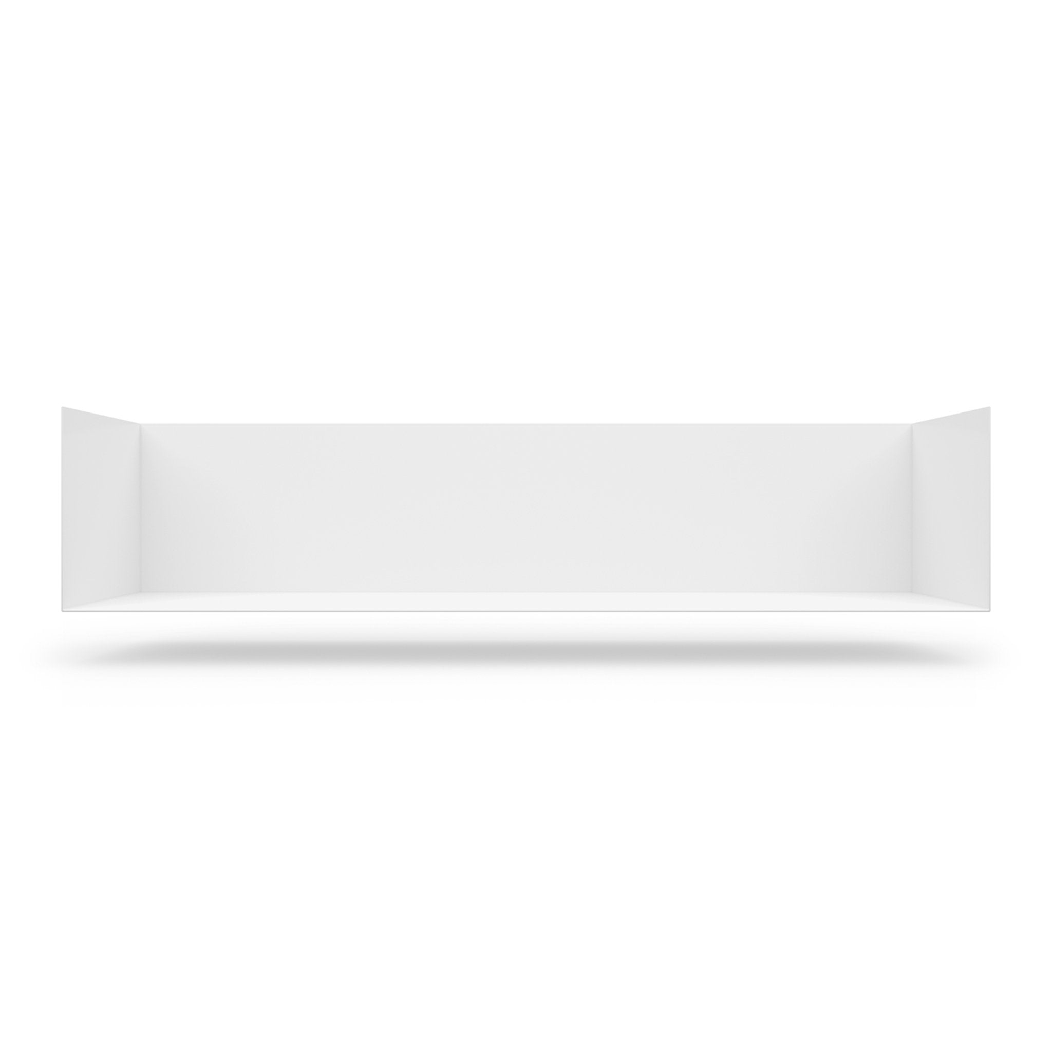Wandregal I 60 cm I matt weiss - Bücherregale & Bücherschränke HSI - SR95 - White - 00