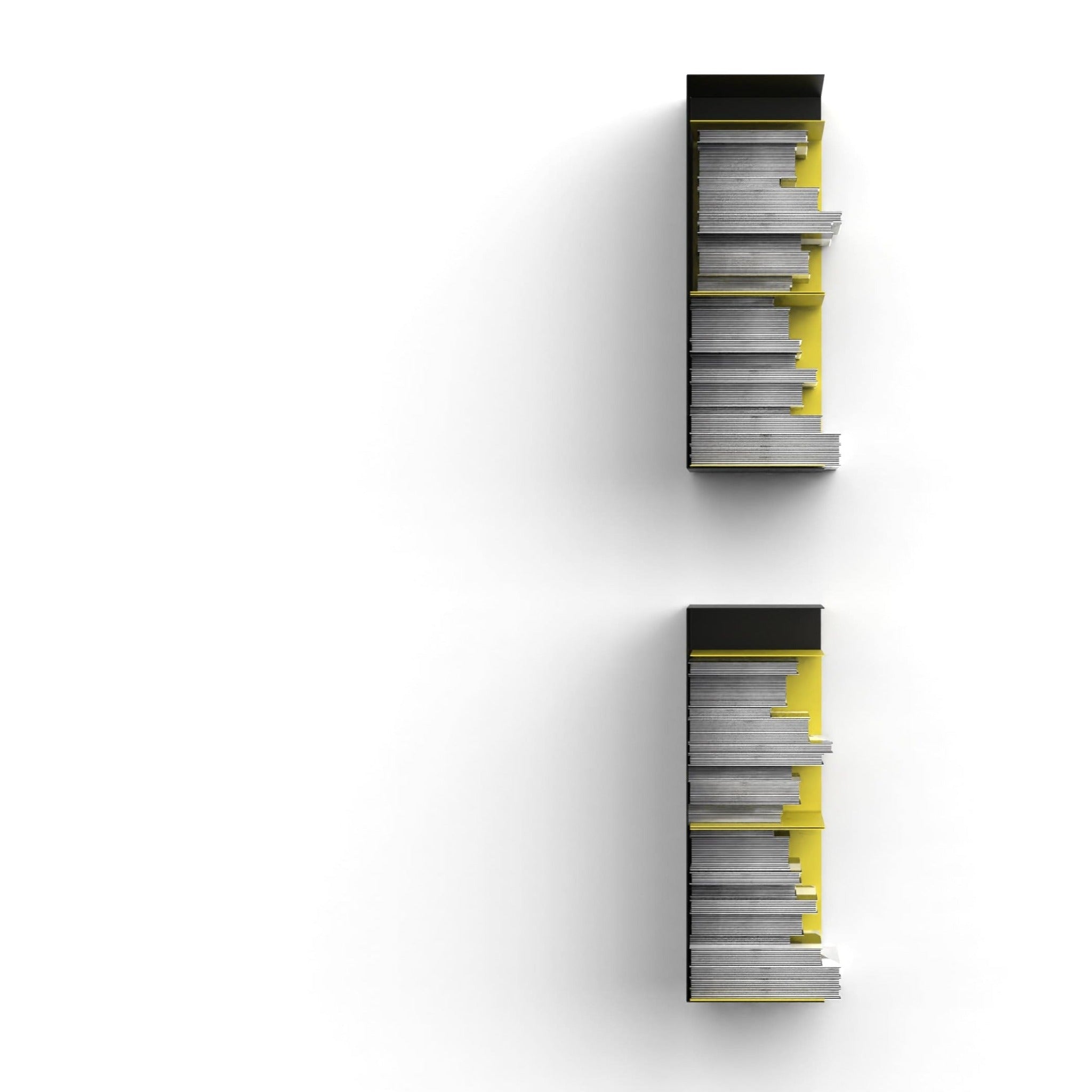 Wandregal I 60 cm | matt schwarz - Bücherregale & Bücherschränke HSI - SR60 - Black - 00