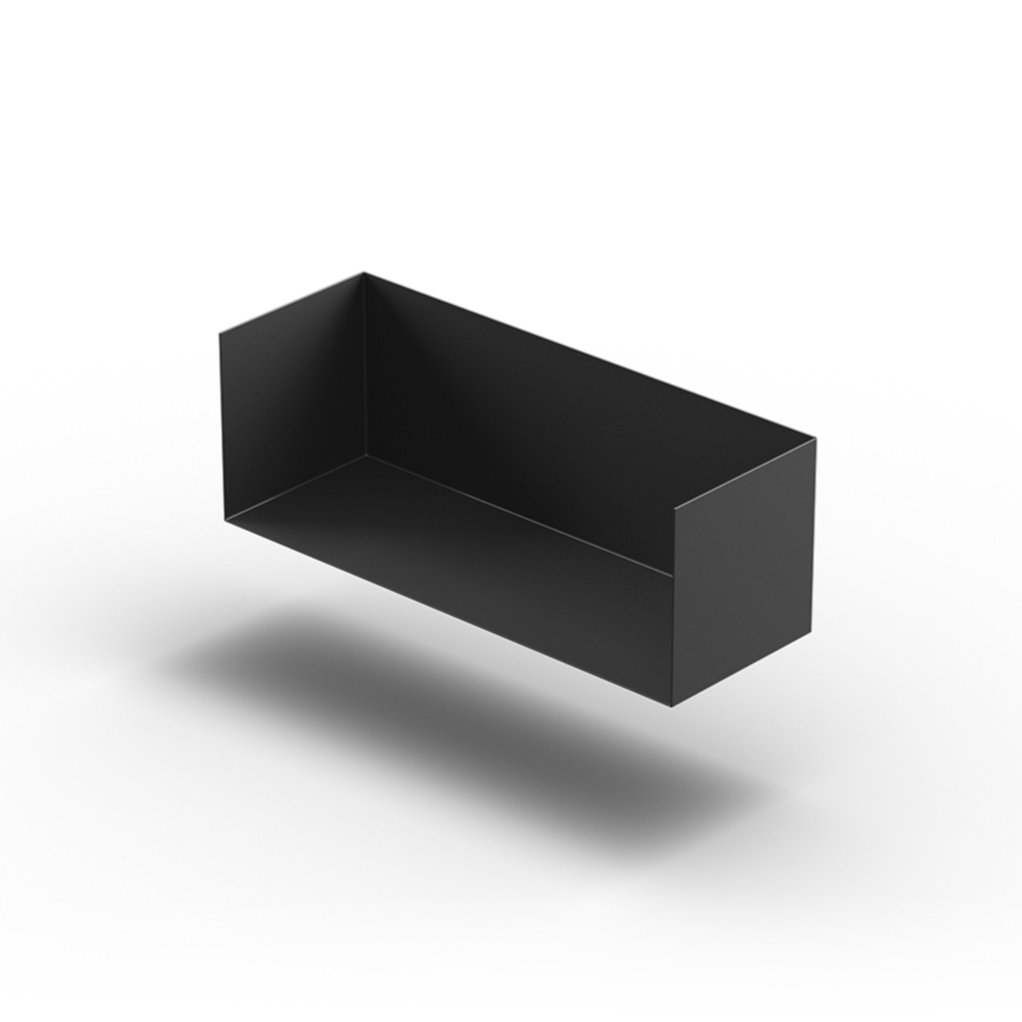 Wandregal I 60 cm | matt schwarz - Bücherregale & Bücherschränke HSI - SR60 - Black - 00