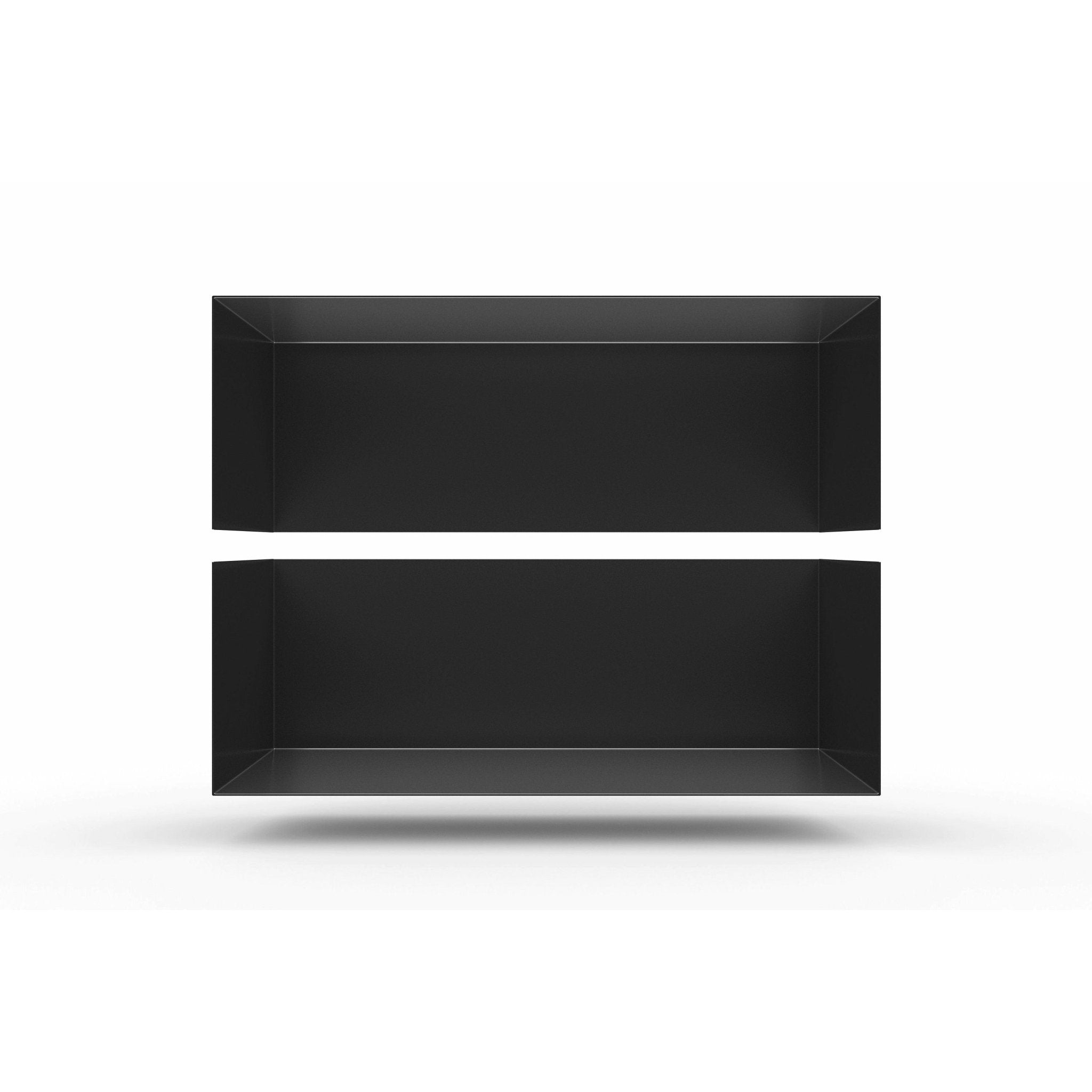 Wandregal I 60 cm | matt schwarz - Bücherregale & Bücherschränke HSI - SR60 - Black - 00