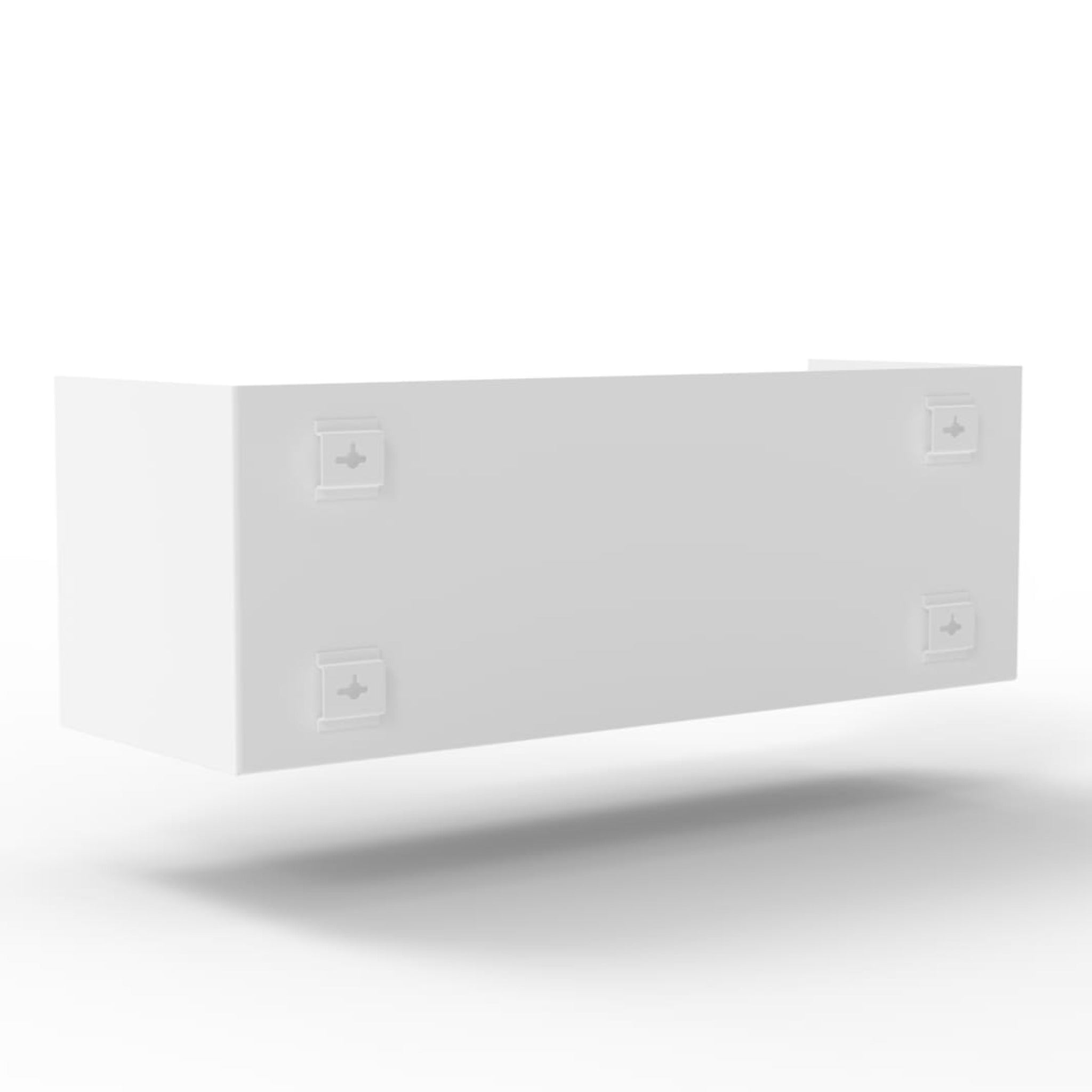Wandregal I 60 cm | matt weiß I vertikal montiert - Bücherregale & Bücherschränke HSI - SR60 - White - 00
