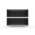 Wandregal I 95 cm I matt schwarz - Bücherregale & Bücherschränke HSI - SR95 - Black - 00