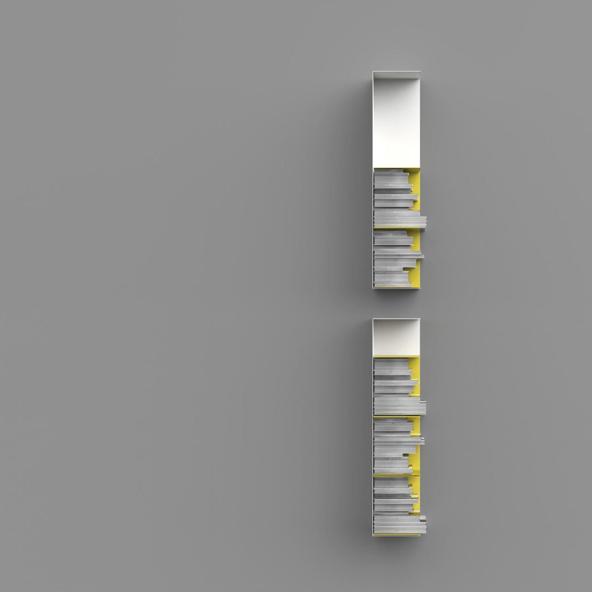 Wandregal I 95 cm I matt weiss - Bücherregale & Bücherschränke HSI - SR95 - White - 00
