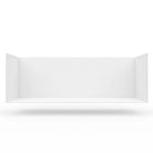 Wandregal I 95 cm | matt weiß I vertikal montiert - Bücherregale & Bücherschränke HSI - SR95 - White - 00