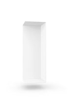 Zwei Wandregale | 95 cm | matt weiss - Regalsysteme